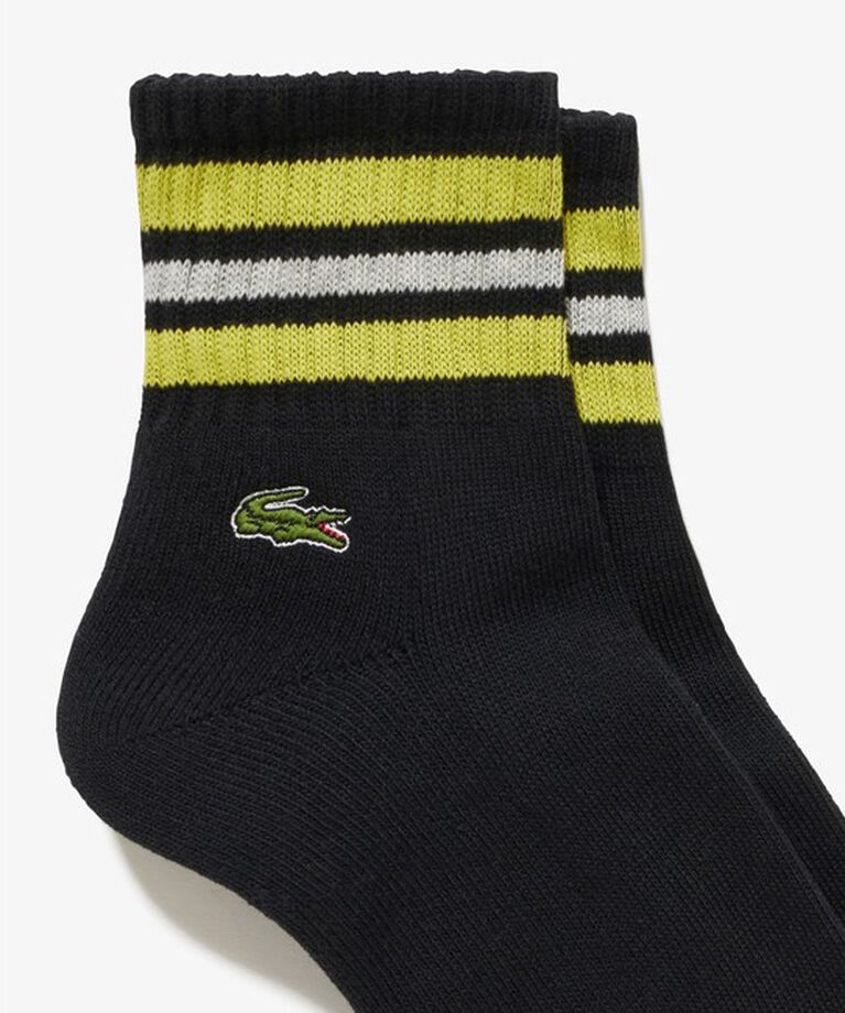 LACOSTE「ラインドアメリブショートソックス（22-24 25-27）」|ソックス|