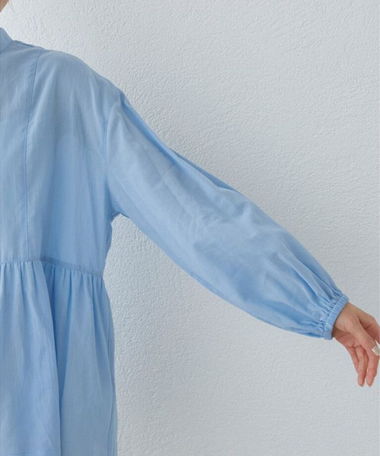 Rope’Picnic「【接触冷感・通気性】【サイズ追加】Comfy Shirt コンフィーシャツ/綿ボイルペプラムシャツ」|シャツ・ブラウス|