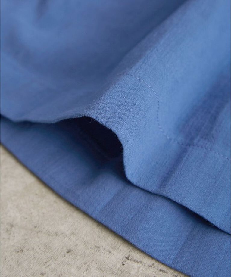 Rope’Picnic「【接触冷感・通気性】【サイズ追加】Comfy Shirt コンフィーシャツ/綿ボイルペプラムシャツ」|シャツ・ブラウス|