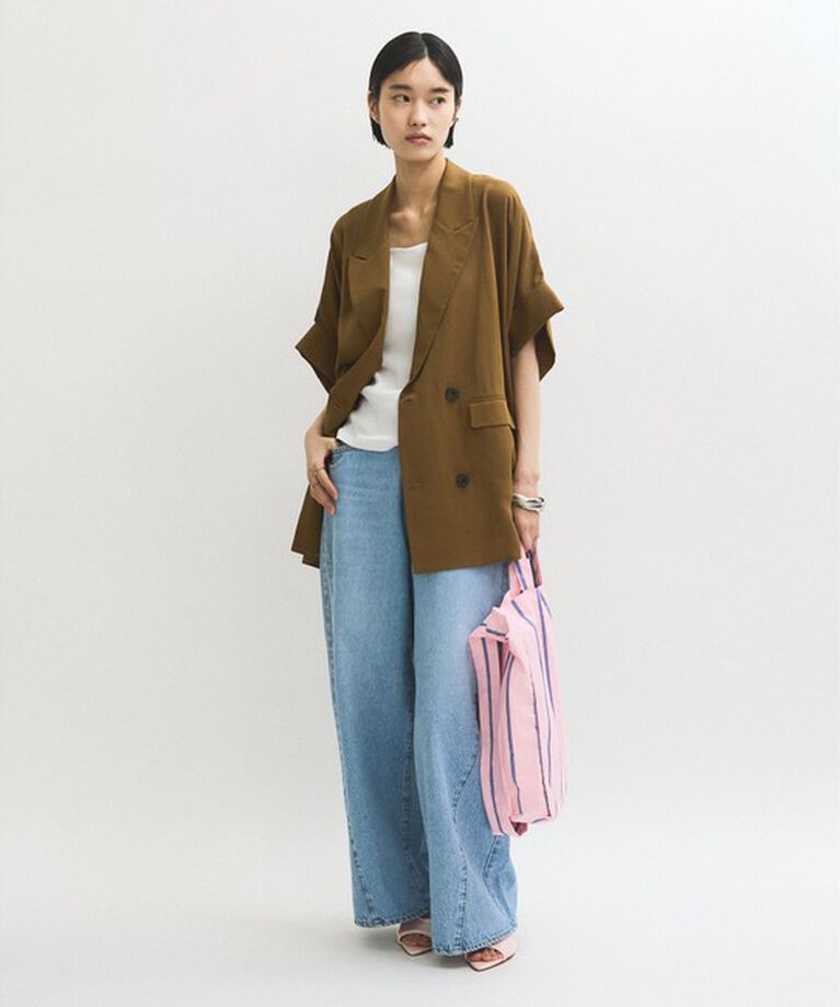 ADAM ET ROPE'「【サステナブル】・【新色追加】ショートスリーブシャツJK」|その他|