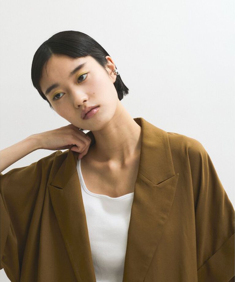 ADAM ET ROPE'「【サステナブル】・【新色追加】ショートスリーブシャツJK」|その他|