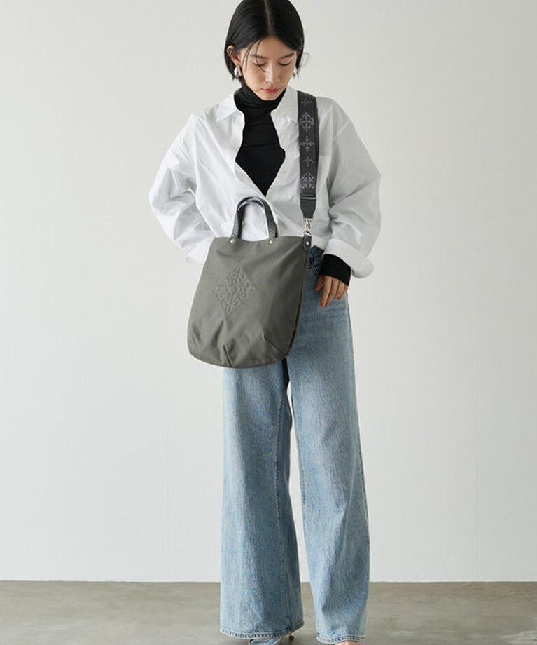  「即完売した［グレージュ］の追加予約受付中！【名品】 2wayトートバッグ」|トートバッグ|