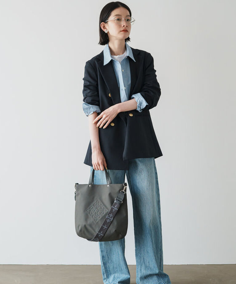  「即完売した［グレージュ］の追加予約受付中！【名品】 2wayトートバッグ」|トートバッグ|