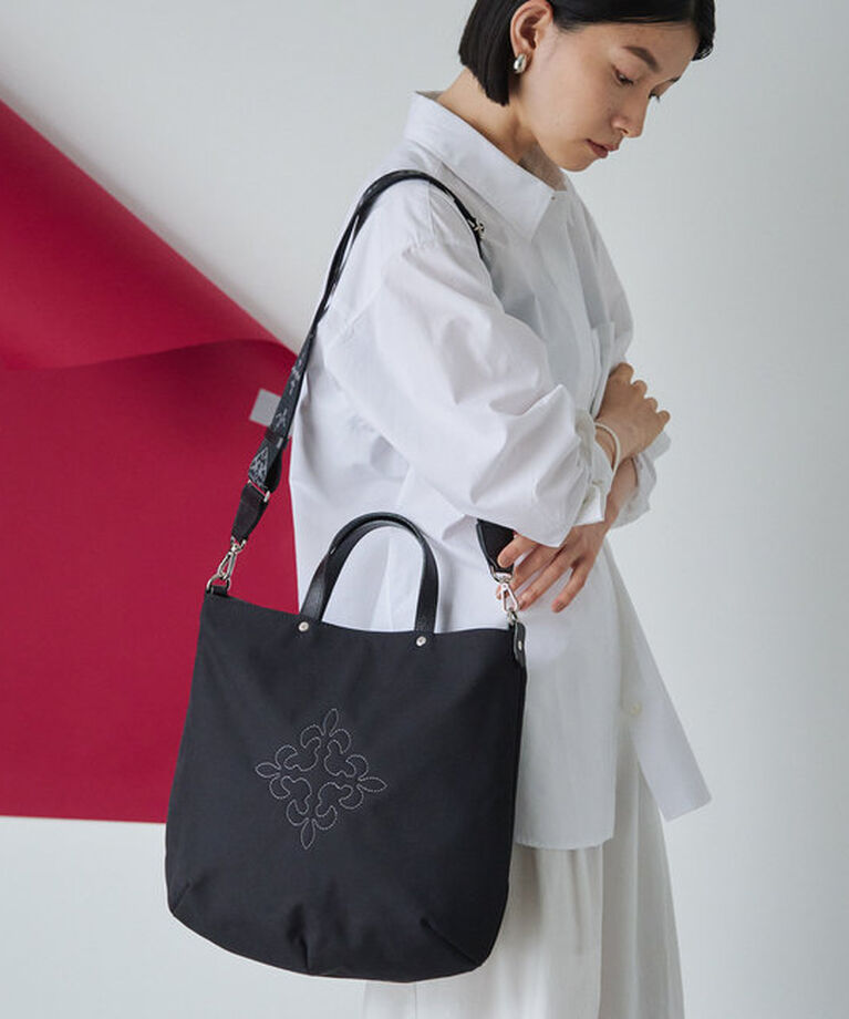  「即完売した［グレージュ］の追加予約受付中！【名品】 2wayトートバッグ」|トートバッグ|