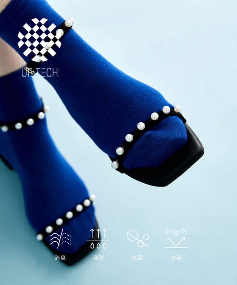 URBAN RESEARCH「UR 『UR TECH』ベーシックソックス」|ソックス|BLUE