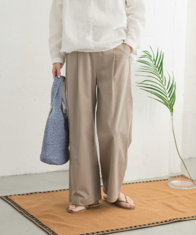 URBAN RESEARCH DOORS「DOORS レーヨンコットンイージーパンツ」|その他|GREGE