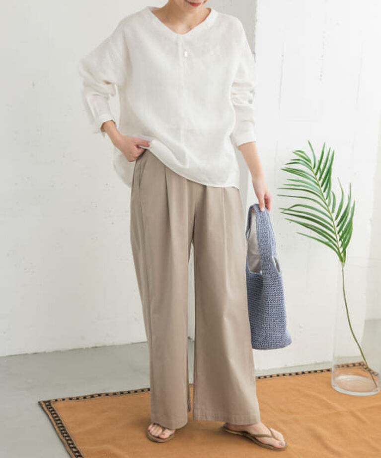 URBAN RESEARCH DOORS「DOORS レーヨンコットンイージーパンツ」|その他|