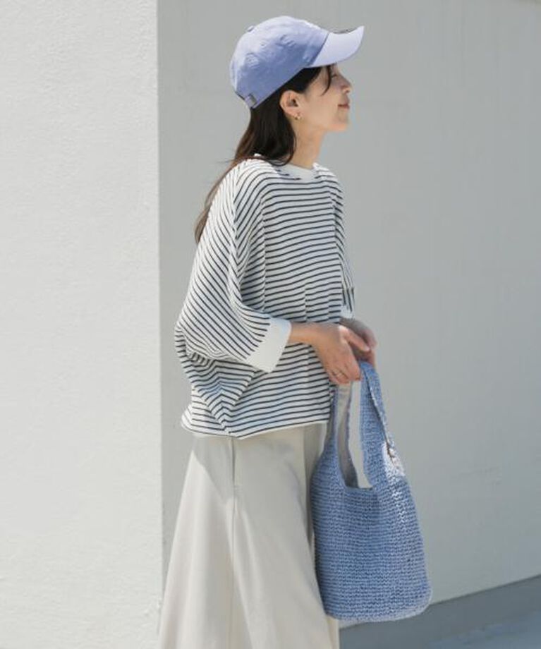 URBAN RESEARCH DOORS「DOORS タックフライスワイドTシャツ」|Tシャツ・カットソー|