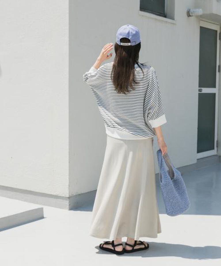 URBAN RESEARCH DOORS「DOORS タックフライスワイドTシャツ」|Tシャツ・カットソー|
