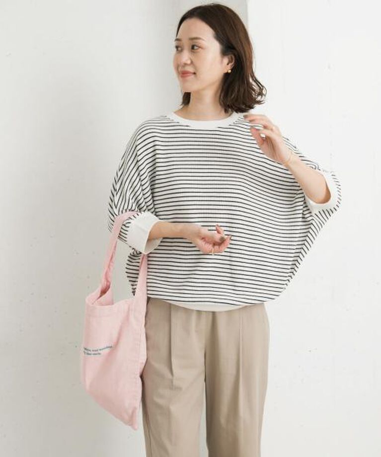 URBAN RESEARCH DOORS「DOORS タックフライスワイドTシャツ」|Tシャツ・カットソー|