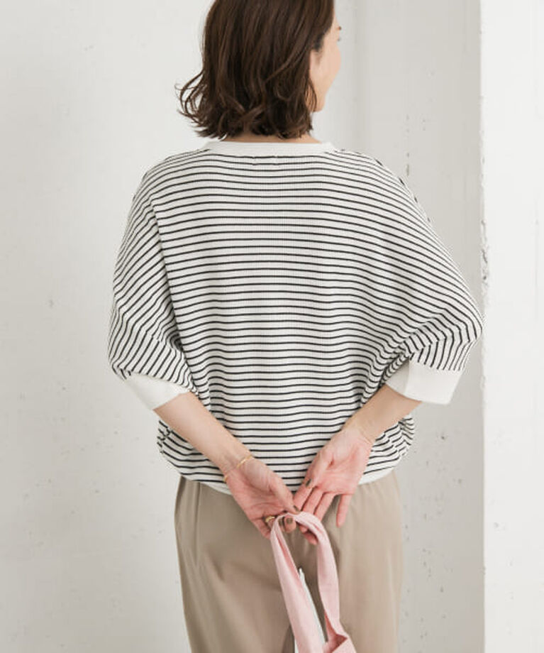 URBAN RESEARCH DOORS「DOORS タックフライスワイドTシャツ」|Tシャツ・カットソー|