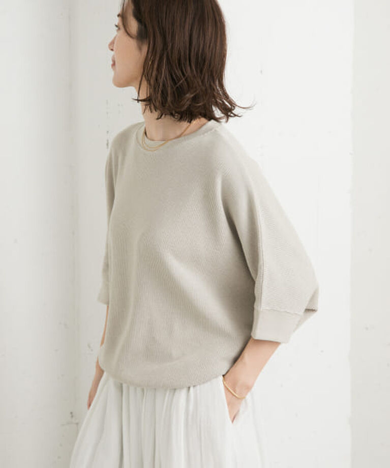 URBAN RESEARCH DOORS「DOORS タックフライスワイドTシャツ」|Tシャツ・カットソー|