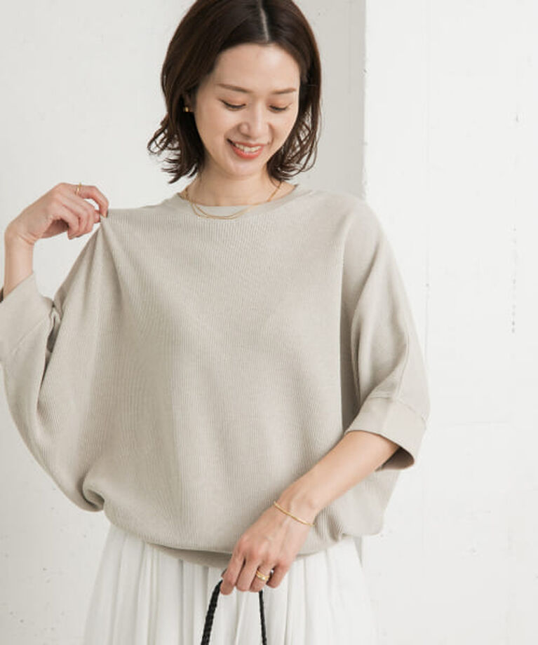 URBAN RESEARCH DOORS「DOORS タックフライスワイドTシャツ」|Tシャツ・カットソー|