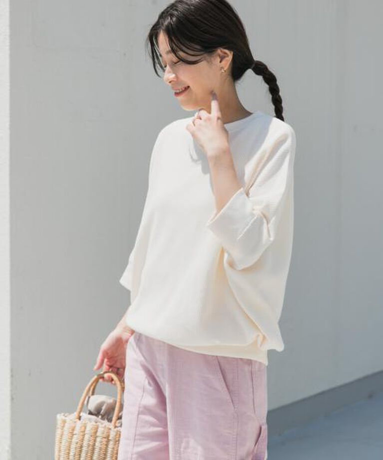 URBAN RESEARCH DOORS「DOORS タックフライスワイドTシャツ」|Tシャツ・カットソー|