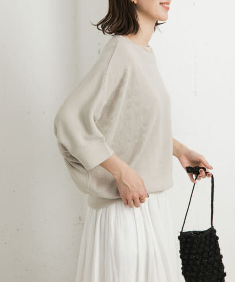 URBAN RESEARCH DOORS「DOORS タックフライスワイドTシャツ」|Tシャツ・カットソー|