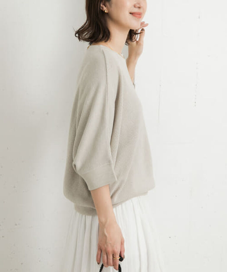 URBAN RESEARCH DOORS「DOORS タックフライスワイドTシャツ」|Tシャツ・カットソー|