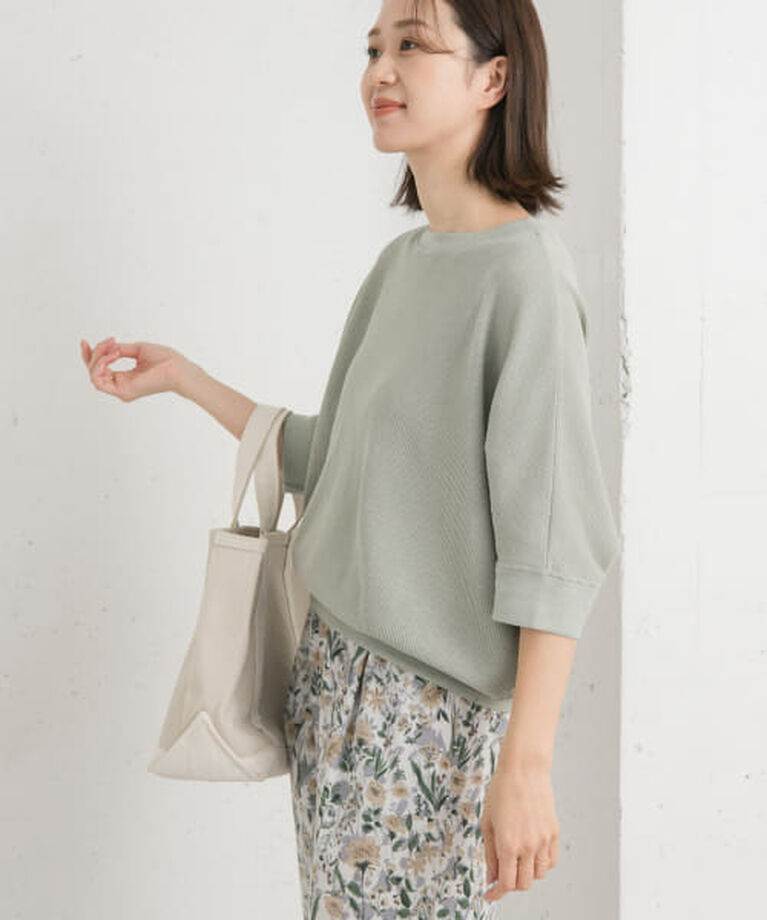URBAN RESEARCH DOORS「DOORS タックフライスワイドTシャツ」|Tシャツ・カットソー|