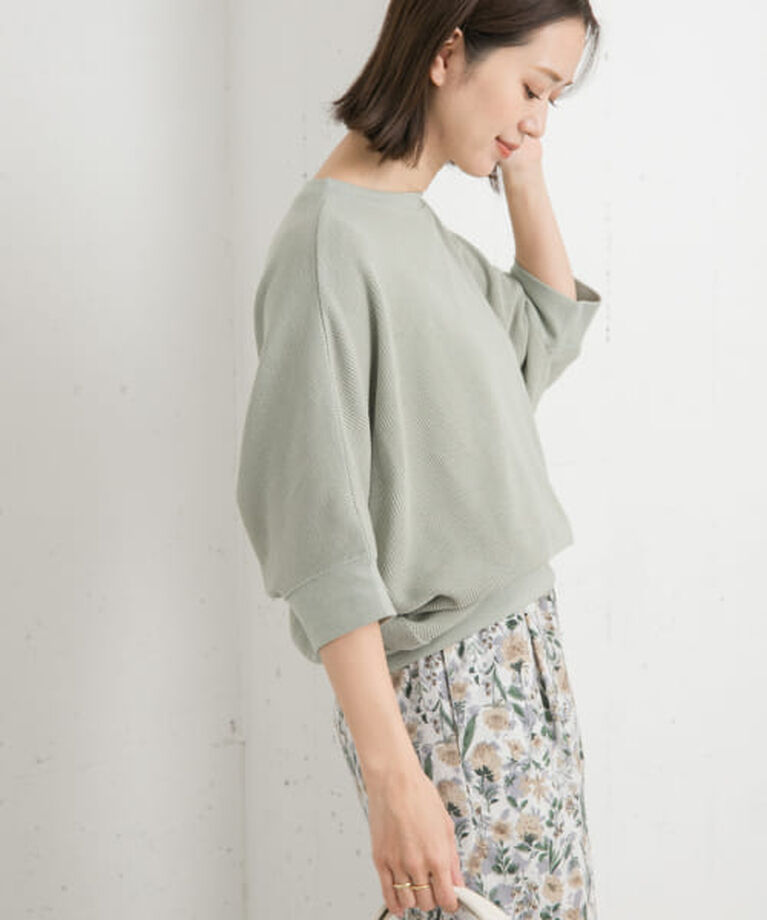URBAN RESEARCH DOORS「DOORS タックフライスワイドTシャツ」|Tシャツ・カットソー|