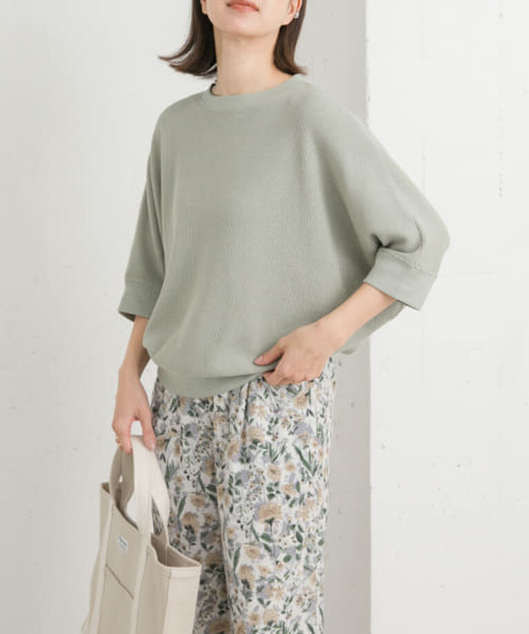 URBAN RESEARCH DOORS「DOORS タックフライスワイドTシャツ」|Tシャツ・カットソー|
