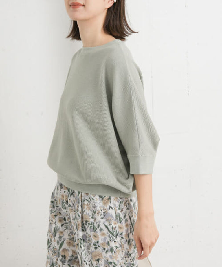 URBAN RESEARCH DOORS「DOORS タックフライスワイドTシャツ」|Tシャツ・カットソー|