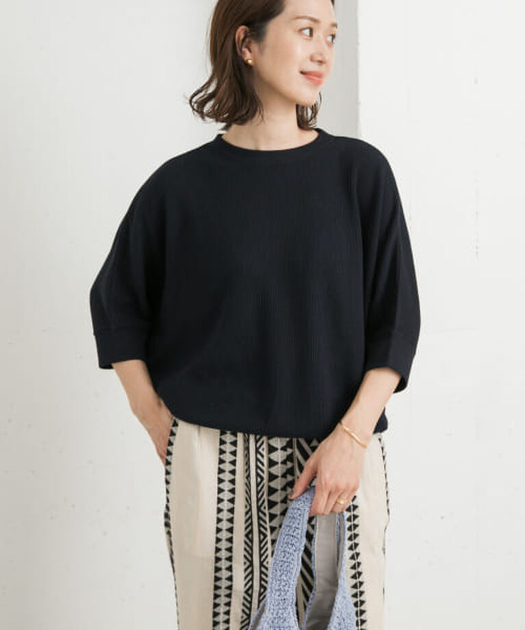 URBAN RESEARCH DOORS「DOORS タックフライスワイドTシャツ」|Tシャツ・カットソー|