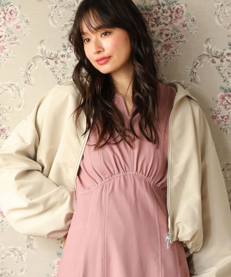 Green Parks「・ELENCARE DUE バルーンショートマンパー」|ブルゾン・スタジャン|