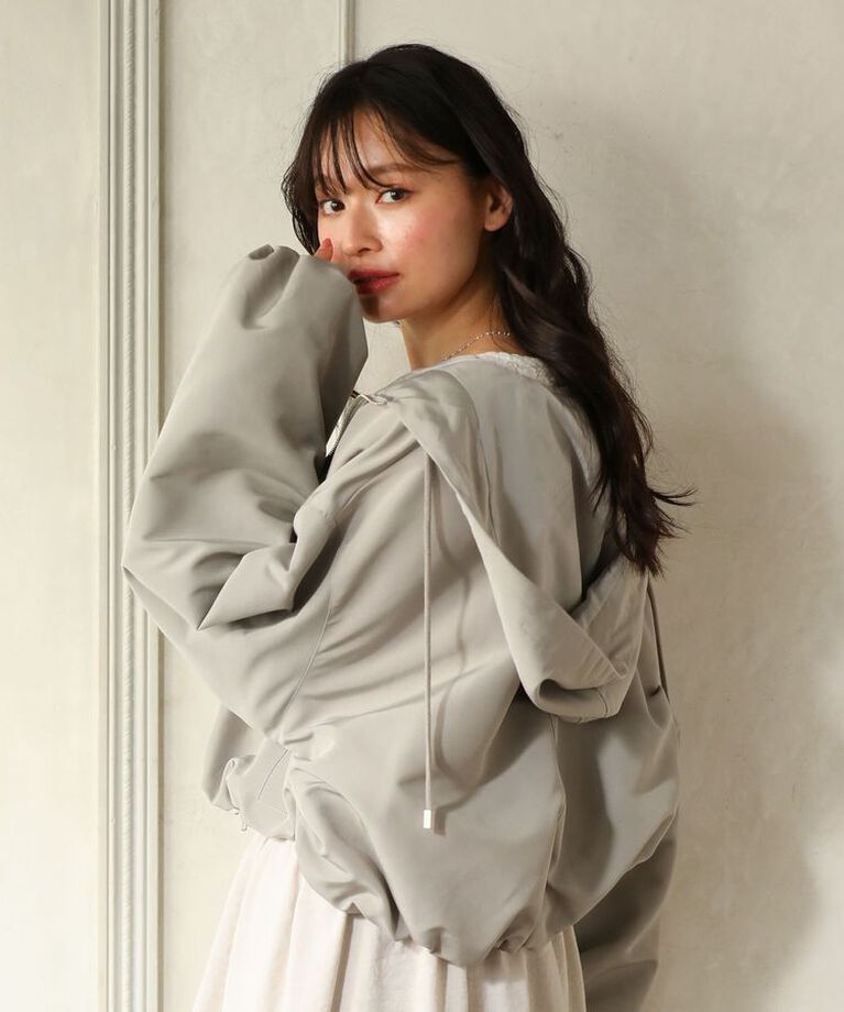Green Parks「・ELENCARE DUE バルーンショートマンパー」|ブルゾン・スタジャン|