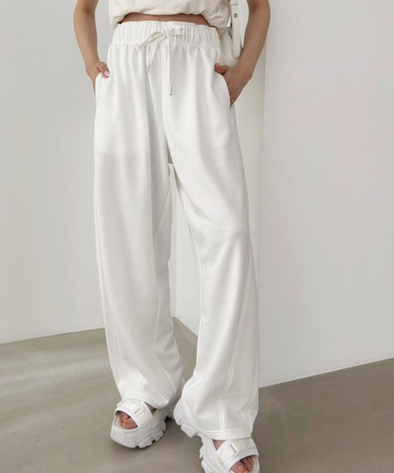  「【セットで着られる】カットパンツ」|その他|オフホワイト