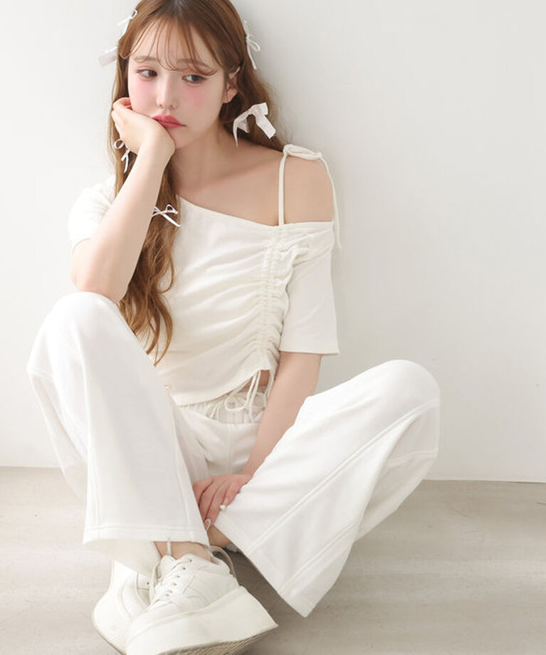  「【セットで着られる】カットパンツ」|その他|