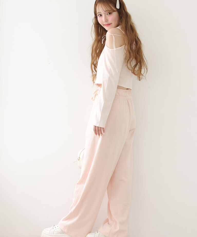  「【セットで着られる】カットパンツ」|その他|