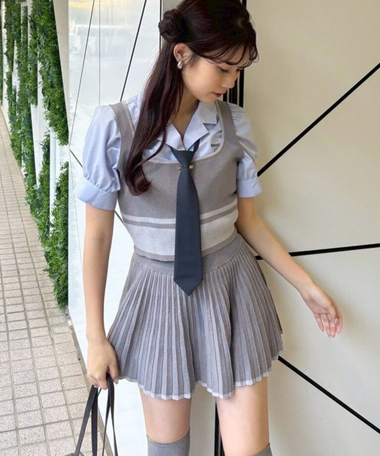  「ニットミニセットアップ」|ワンピース|