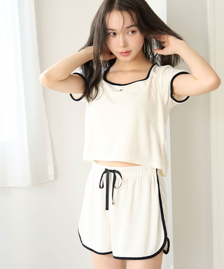 SNIDEL HOME「【sorbet light】パイルセットアップ」|ルームウェア|