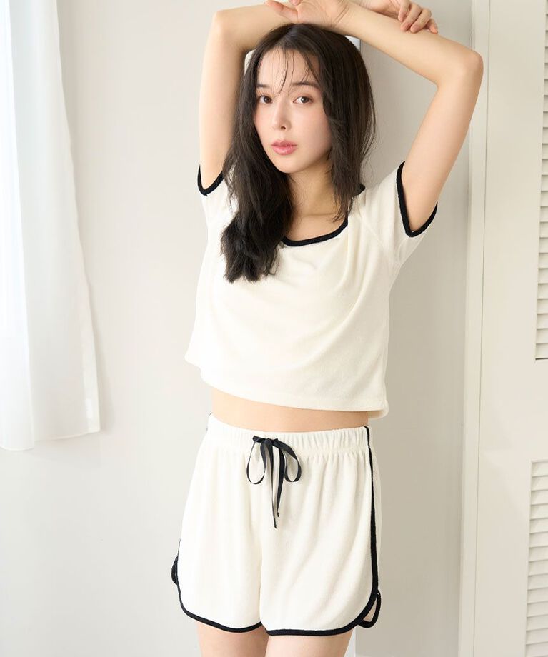 SNIDEL HOME「【sorbet light】パイルセットアップ」|ルームウェア|