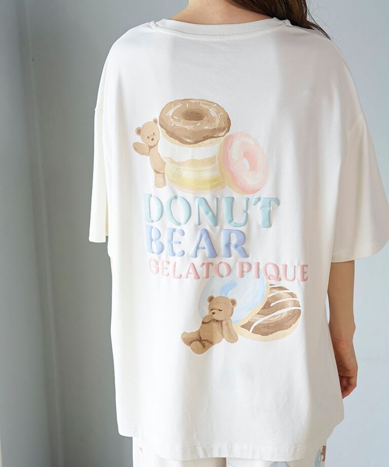 gelato pique「ドーナツベアワンポイントTシャツ」|ルームウェア|