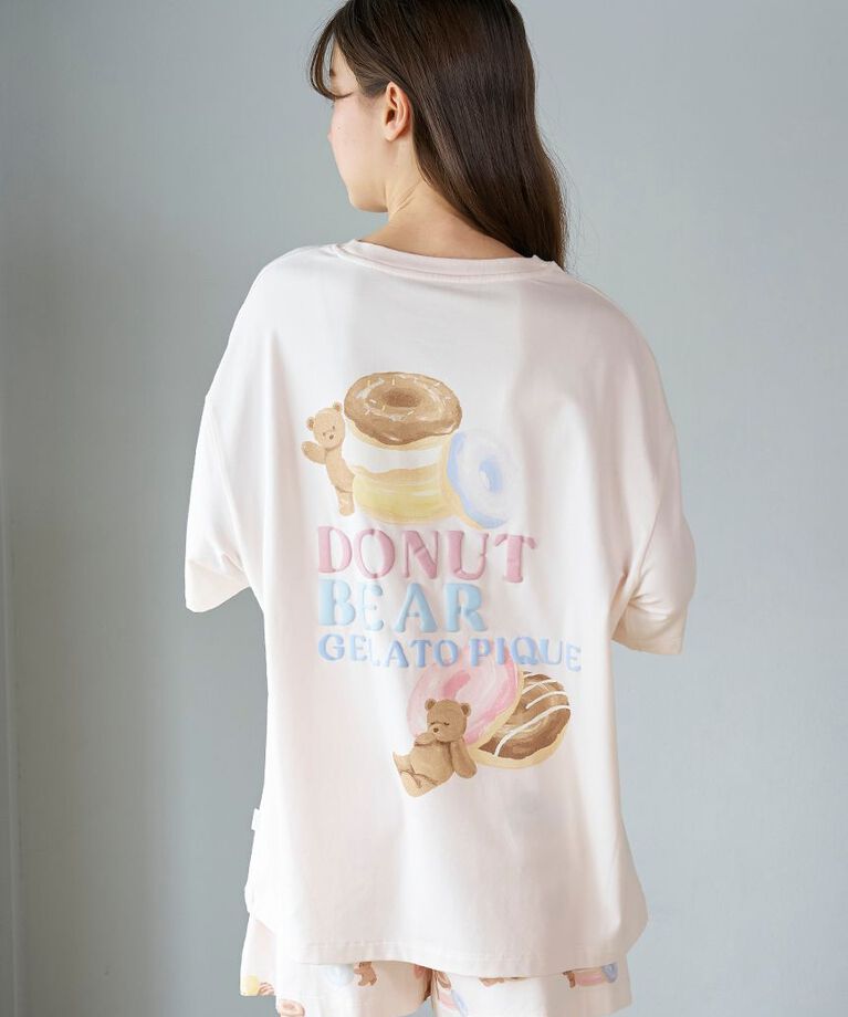 gelato pique「ドーナツベアワンポイントTシャツ」|ルームウェア|PNK