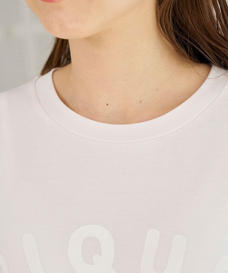 gelato pique「【接触冷感】あざらしワンポイントTシャツ」|ルームウェア|