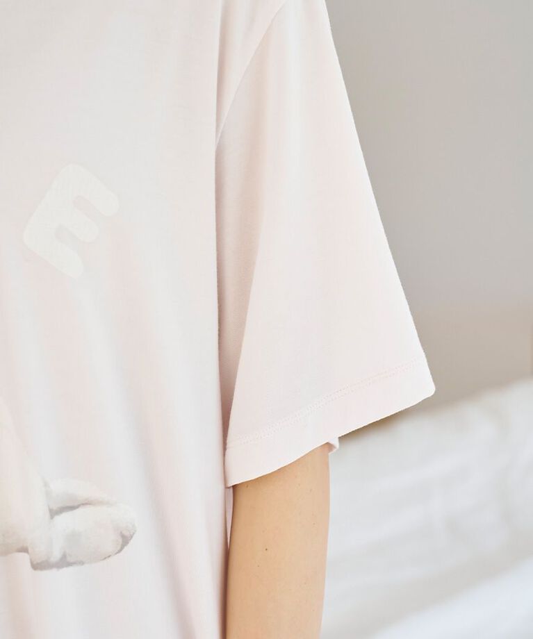 gelato pique「【接触冷感】あざらしワンポイントTシャツ」|ルームウェア|