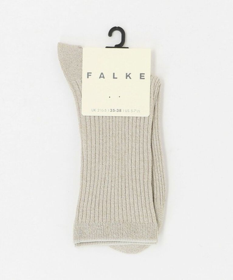 ODETTE E ODILE「＜FALKE＞SHINY RIB」|ソックス|GOLD