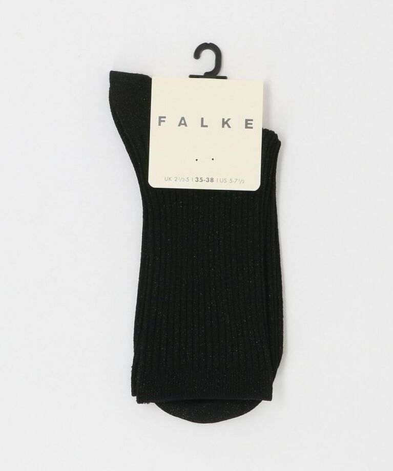 ODETTE E ODILE「＜FALKE＞SHINY RIB」|ソックス|BLACK