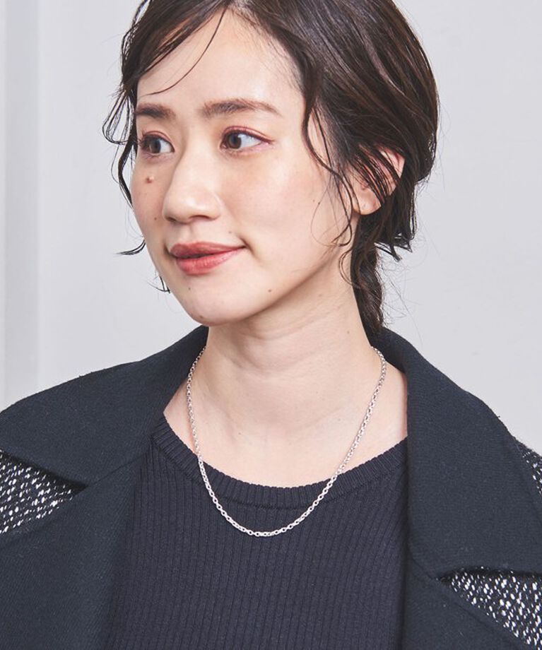 UNITED ARROWS「【別注】＜PHILIPPE AUDIBERT＞JISS チェーンネックレス SLV」|ネックレス|