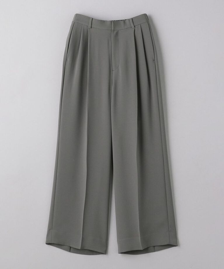 UNITED ARROWS「2タック ワイドパンツ」|スラックス|