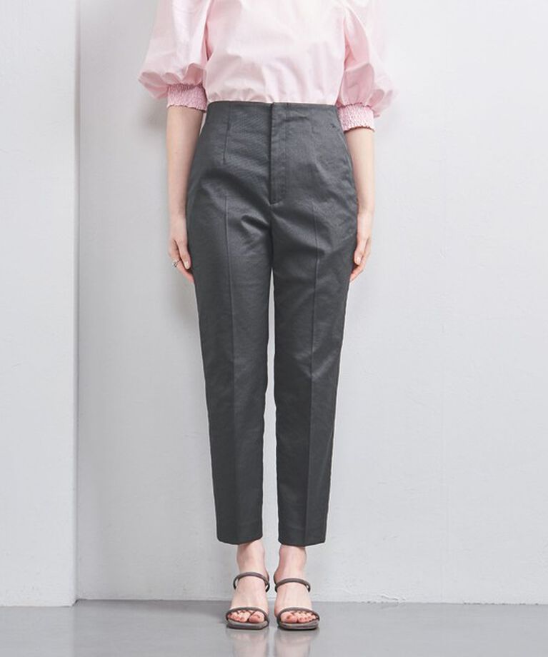 UNITED ARROWS「シャイニー スリム パンツ」|スラックス|