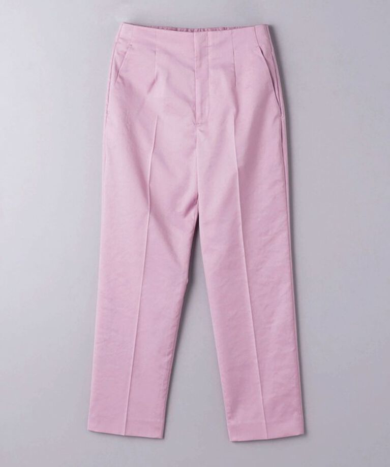 UNITED ARROWS「シャイニー スリム パンツ」|スラックス|