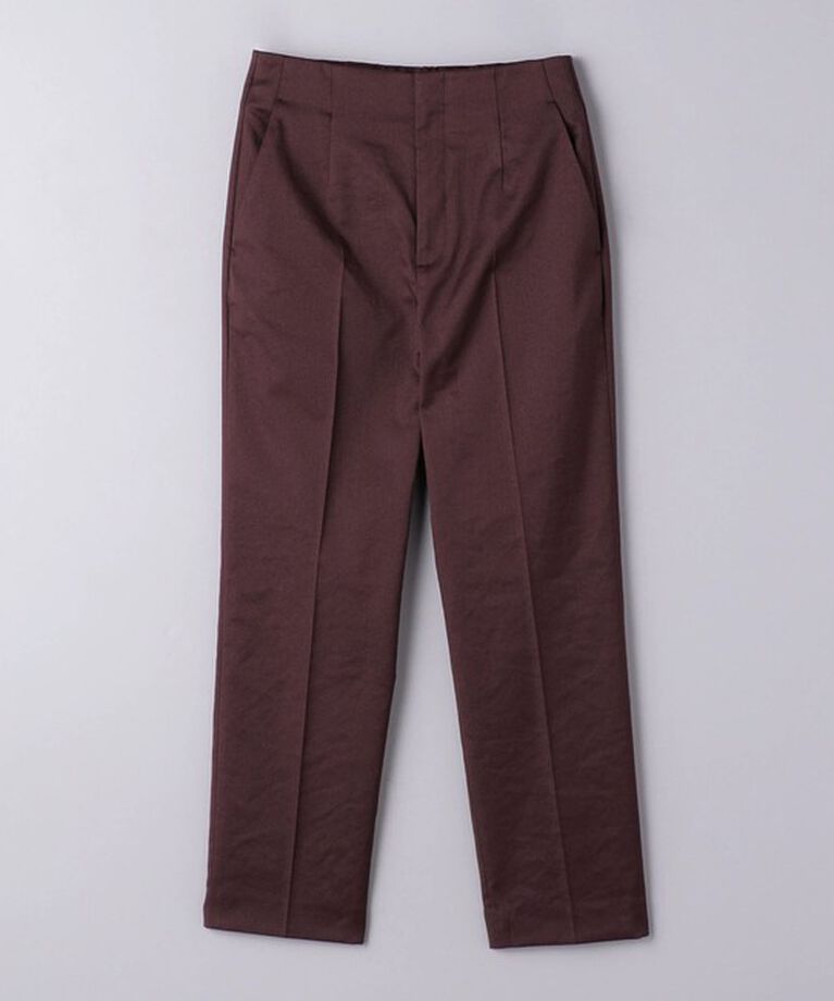 UNITED ARROWS「シャイニー スリム パンツ」|スラックス|