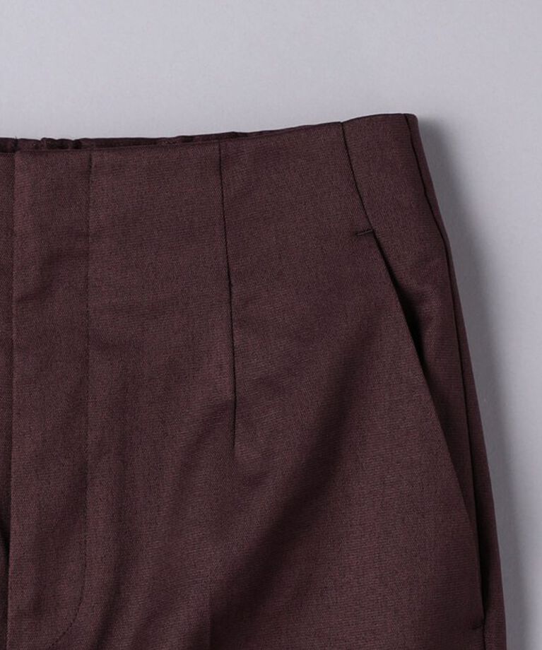 UNITED ARROWS「シャイニー スリム パンツ」|スラックス|