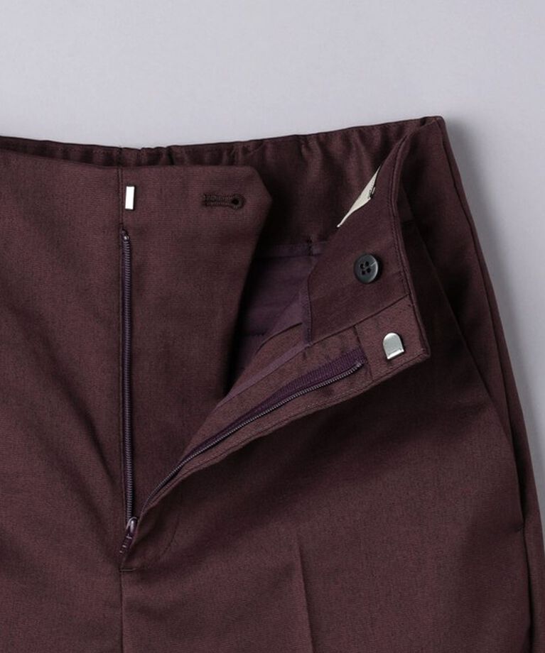 UNITED ARROWS「シャイニー スリム パンツ」|スラックス|