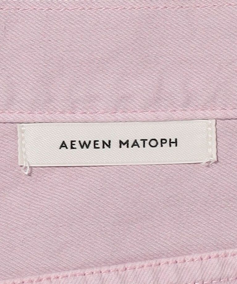 AEWEN MATOPH「＜AEWEN MATOPH＞カラー デニム ストレート パンツ」|デニム|