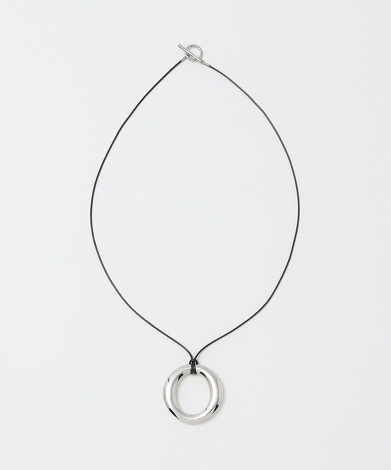UNITED ARROWS「Oシェイプ コードネックレス」|ネックレス|