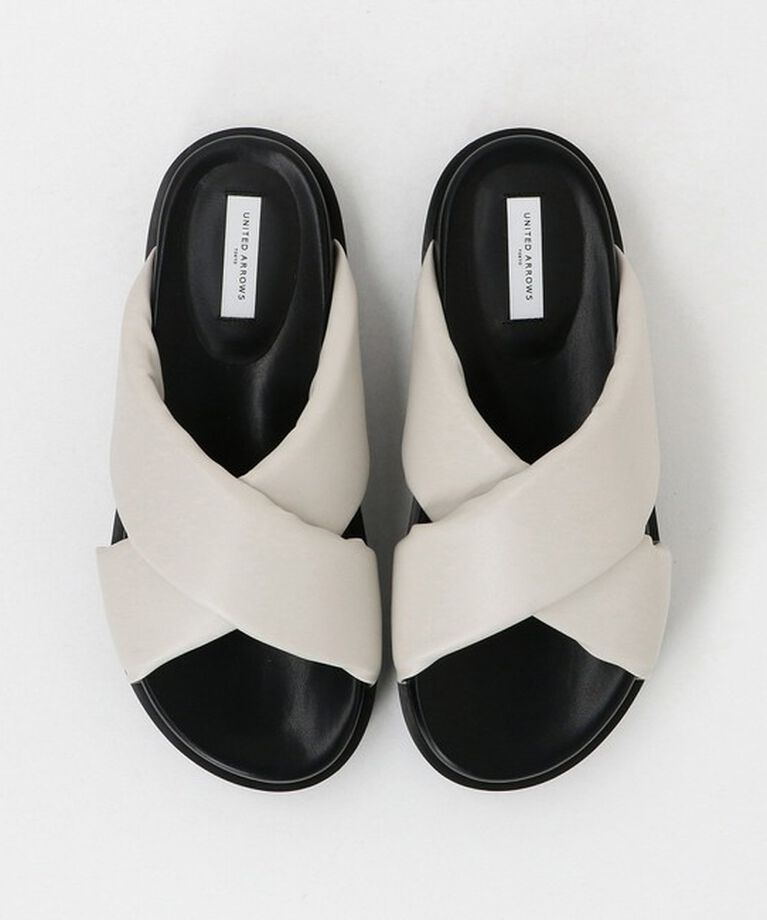 UNITED ARROWS「COMFY クロス サンダル」|サンダル|