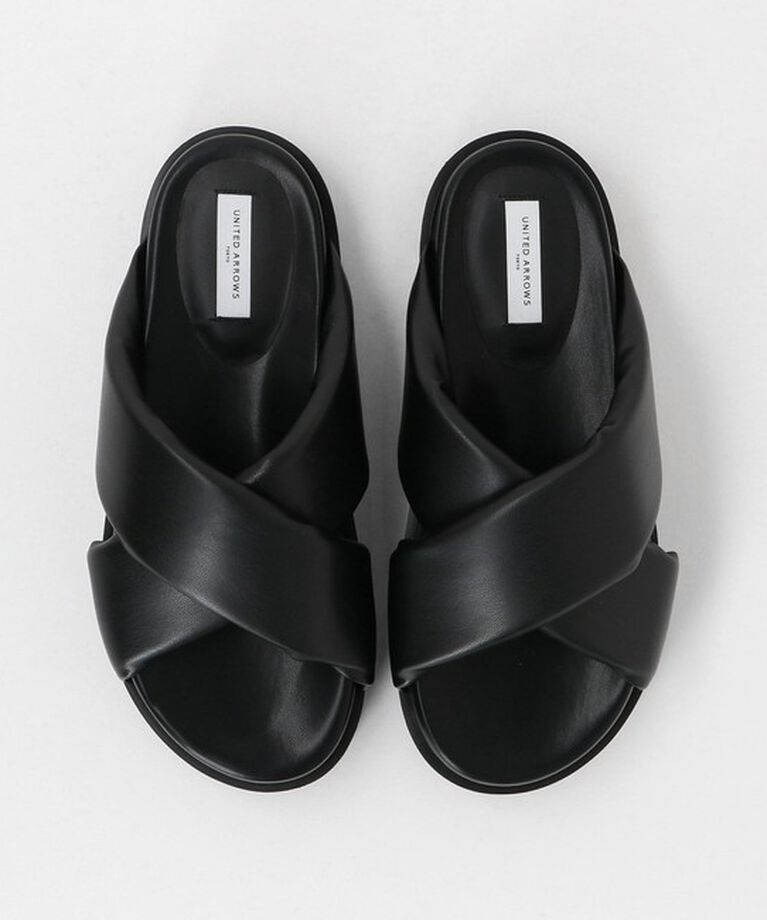 UNITED ARROWS「COMFY クロス サンダル」|サンダル|